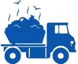 waste removal truck